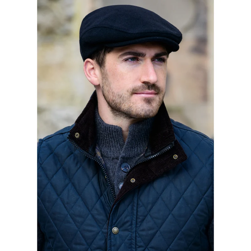 Mucros Weavers Trinity Wool Flat Cap