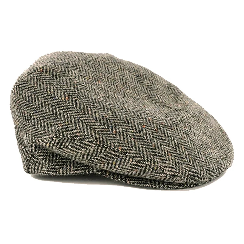 Mucros Weavers Trinity Wool Flat Cap