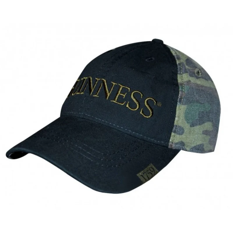 Guinness® Washed Camo Print Cap