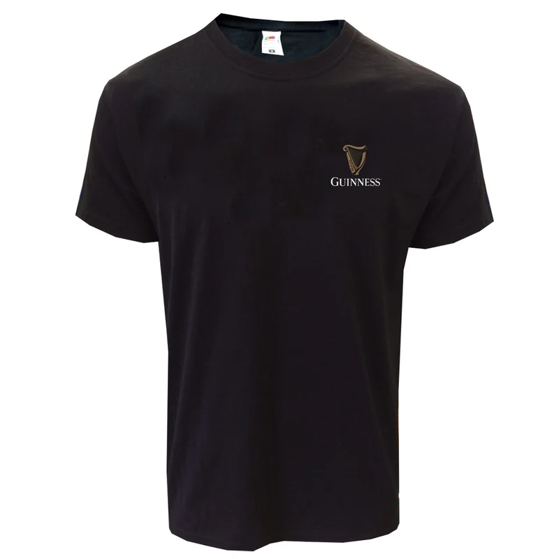 Guinness Harp Black Short Sleeve T-Shirt