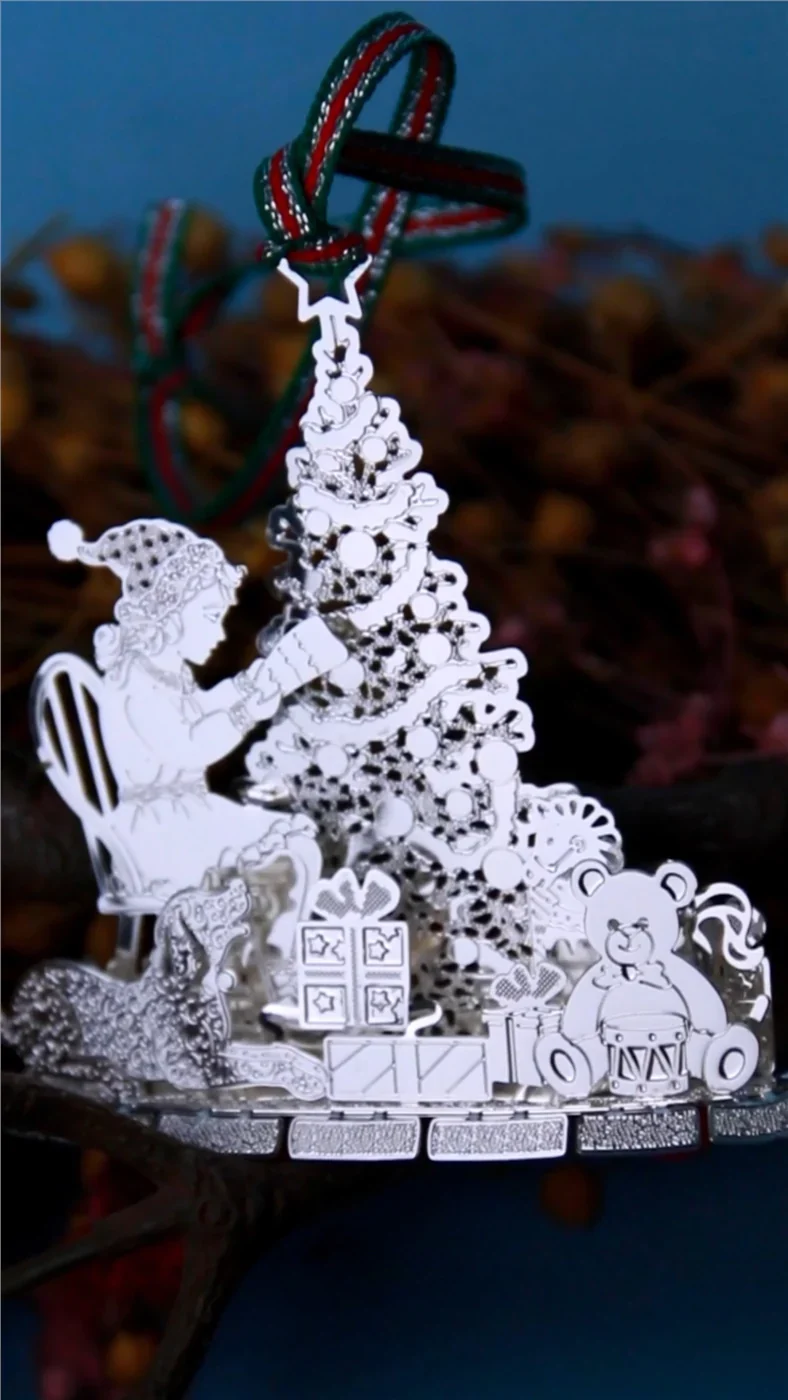 Letters to Santa Hanging Christmas Decoration