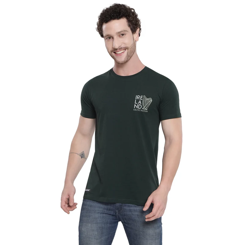 Unisex Viking Ireland Forest Green T-Shirt
