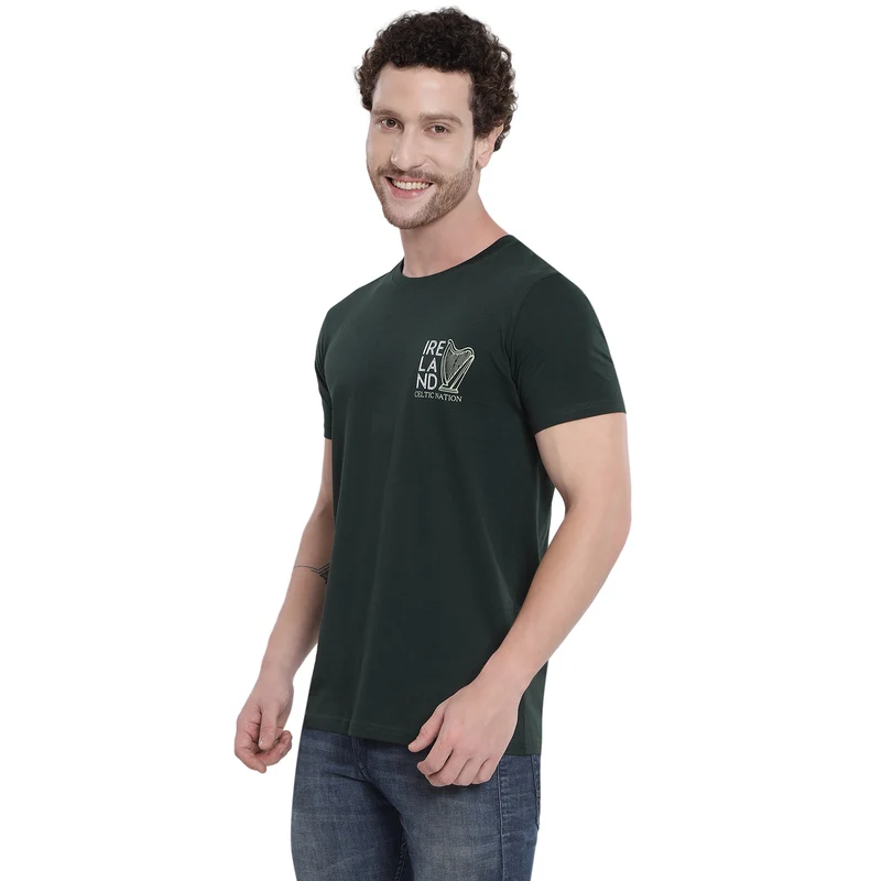 Unisex Viking Ireland Forest Green T-Shirt