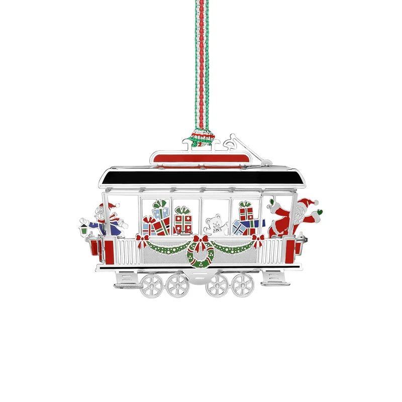 Tram Carriage Christmas Tree Decoration