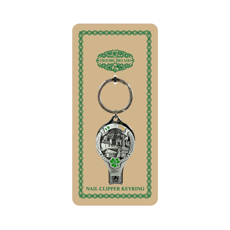Ireland Nail Clipper Keyring