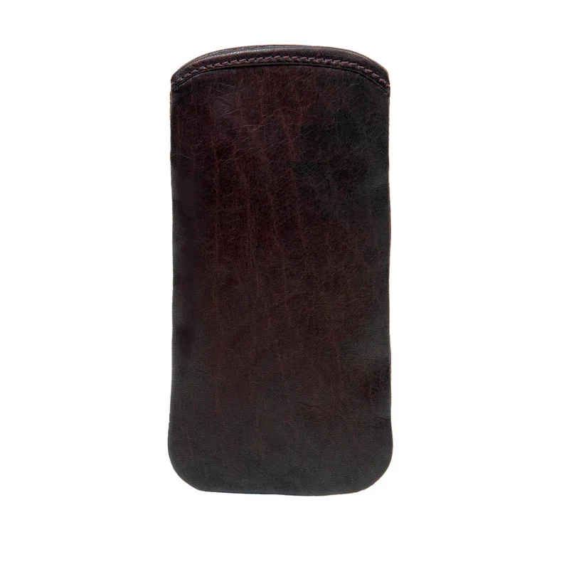 Brown Leather Readers Specs Case