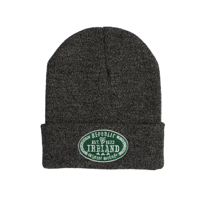 Ireland Grey Melange Beanie