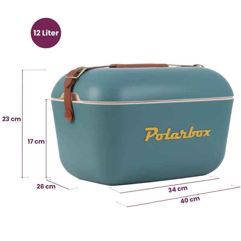 Polarbox Kühlbox mit Schulterband - Green Forest-Black - 12 Liter