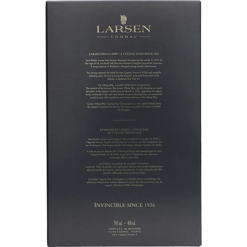 Larsen DRAKKAR Pure White 40 % 0,7L FL