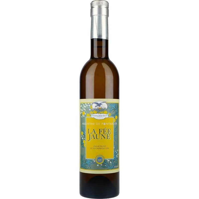 Distillerie Pierre Guy Absinthe de Pontarlier La Fee Jaune 45% 0,5L FL