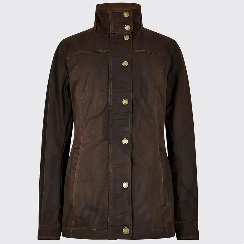 Dubarry Mountrath Women's Waxed Cotton Jacket - Java