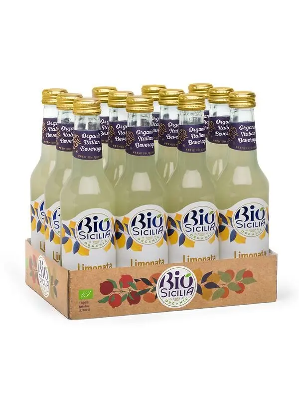 Limonata Polara Bio , Confezione da 12 Bottiglie x 27,5 cl