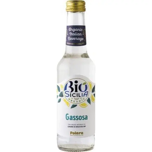 Gassosa Polara Bio, Confezione da 12 Bottiglie x 27,5 cl