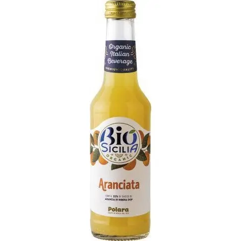 Aranciata Polara Bio, confezione da 12 Bottiglie x 27,5 cl