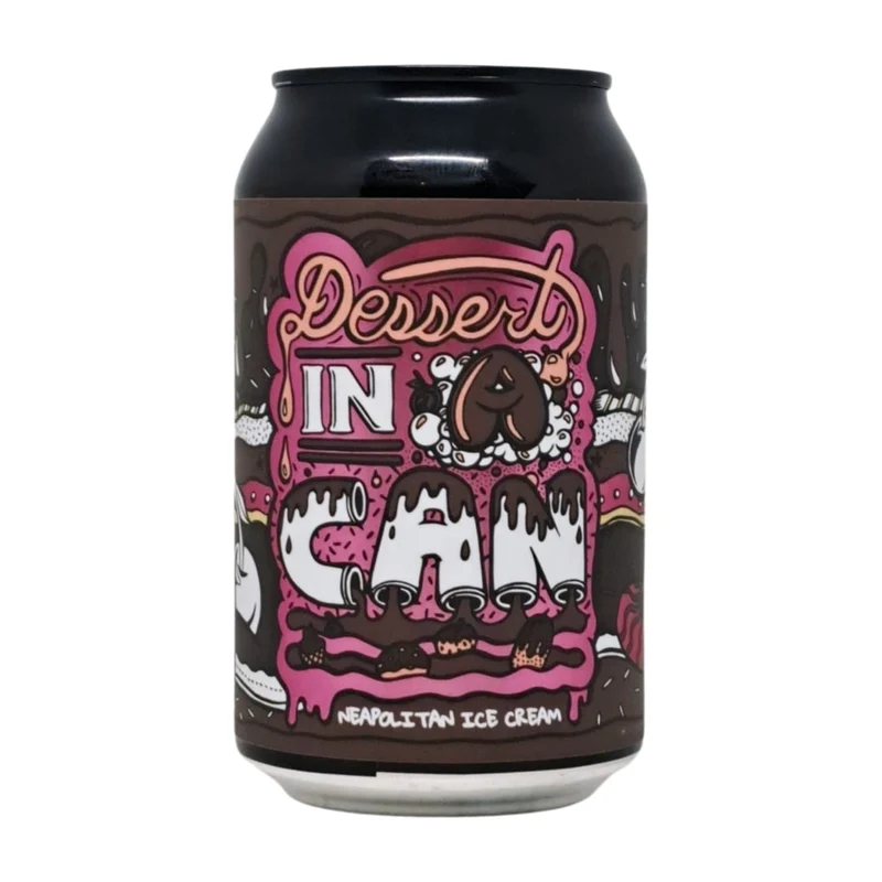 Amundsen Dessert in a Can Neopolitan Ice Cream | Pastry Stout