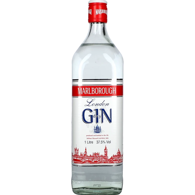 Marlborough London Dry Gin 37.5 % 1L FL