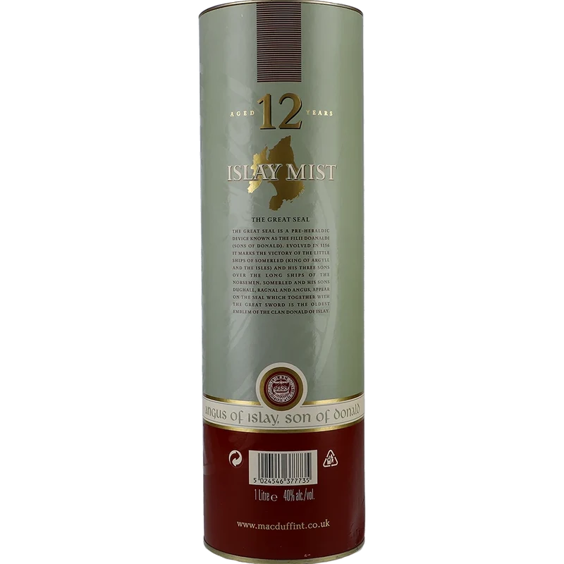 Islay Mist 12y 40 % 1L FL