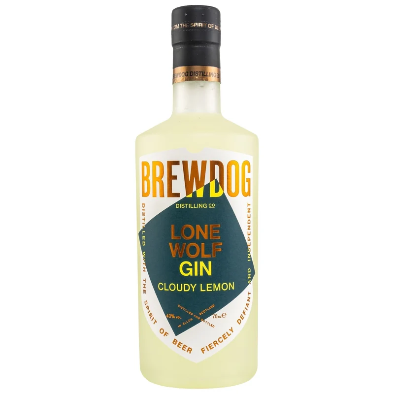 BrewDog LoneWolf Cloudy Lemon Gin 40% 0,7L FL