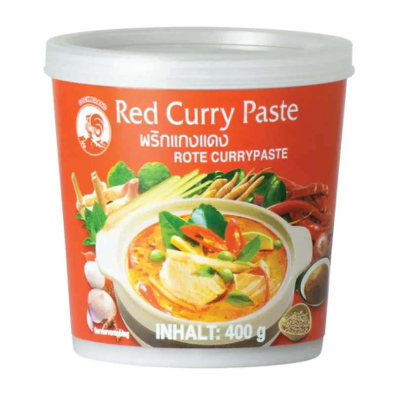 COCK BRAND Rote Curry Paste 400G