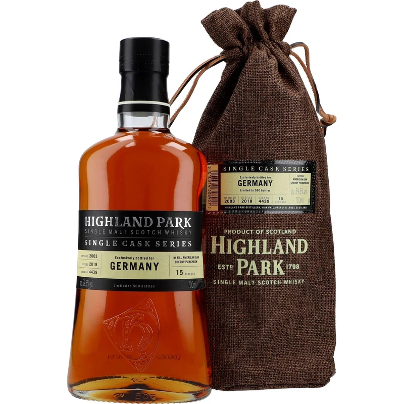 Highland Park Single Cask Series Cask no. 4439 59,6% 0,7L FL