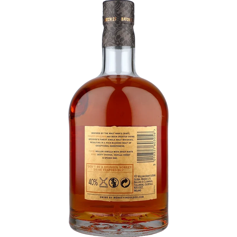 Monkey Shoulder Batch 27 40 % 1L FL