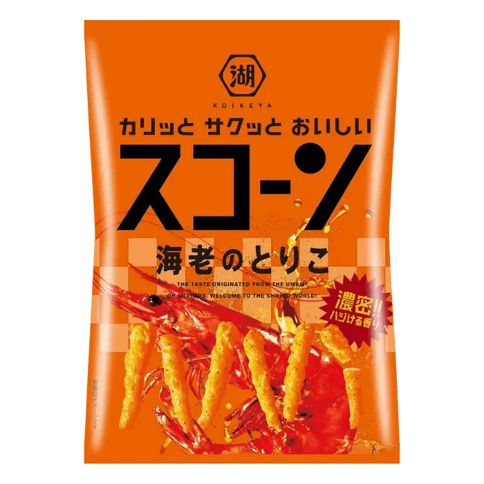 KOIKEYA Scorn Mais Snack Garnelen Geschmack 70g