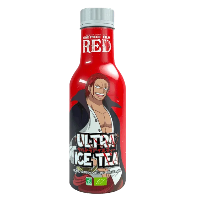 ULTRA ICE TEA BIO One Piece RED Shanks 500ML Bio Eistee