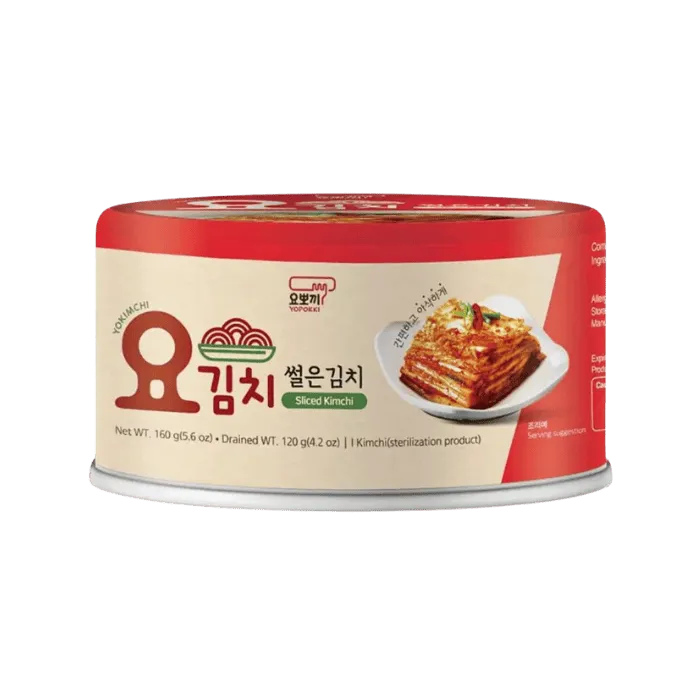 YOKIMCHI Original Sliced Kimchi Dose 160g