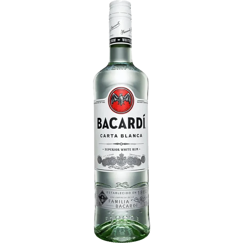 Bacardi Carta Blanca 37.5 % 1L FL