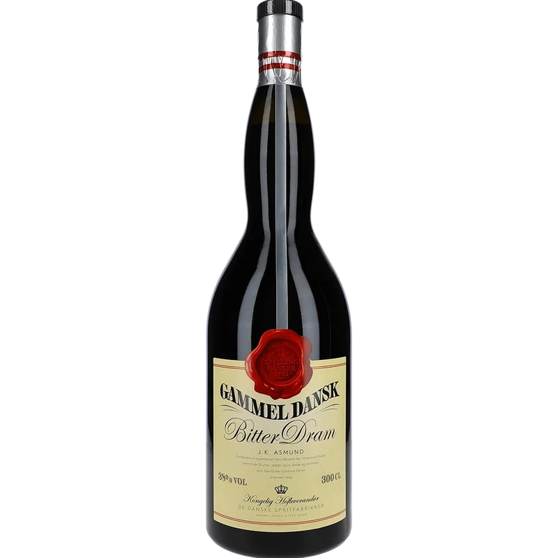 Gammel Dansk Bitter Dram 38 % 3L FL