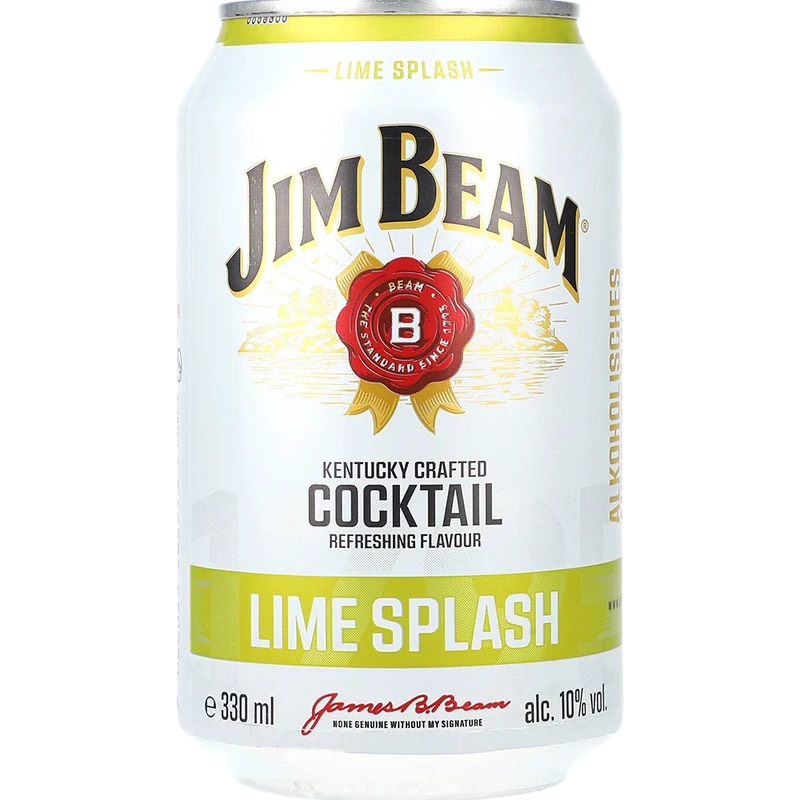 Jim Beam Lime Splash 10 % 0,33L DS