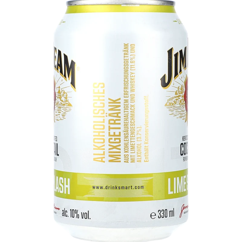 Jim Beam Lime Splash 10 % 0,33L DS