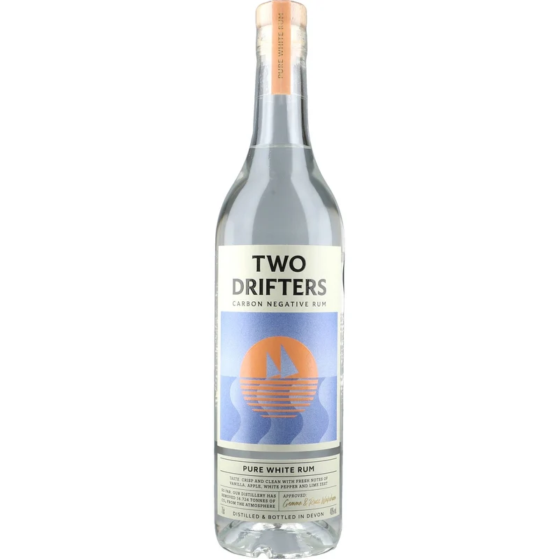 Two Drifters Pure White Rum 40% 0,7L FL