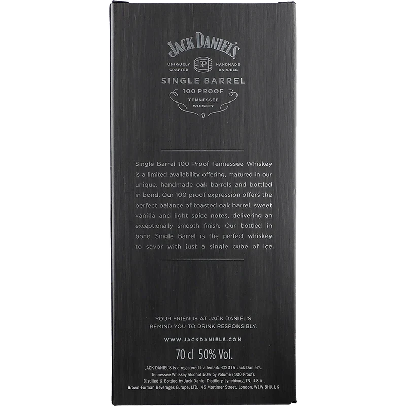 Jack Daniel's Single Barrel 100 Proof 50 % 0,7L FL