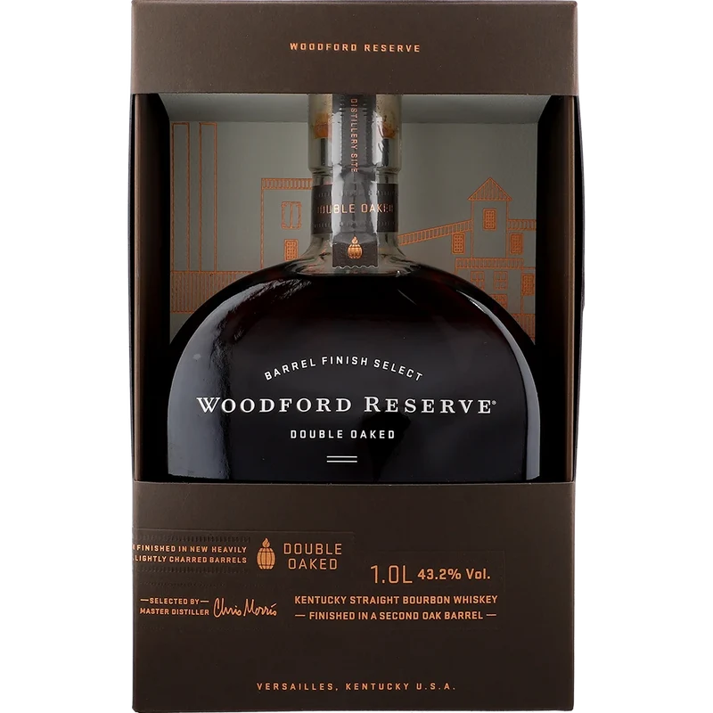 Woodford Reserve Double Oak 43.2 % 1L FL