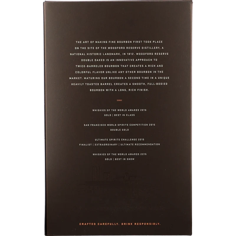 Woodford Reserve Double Oak 43.2 % 1L FL