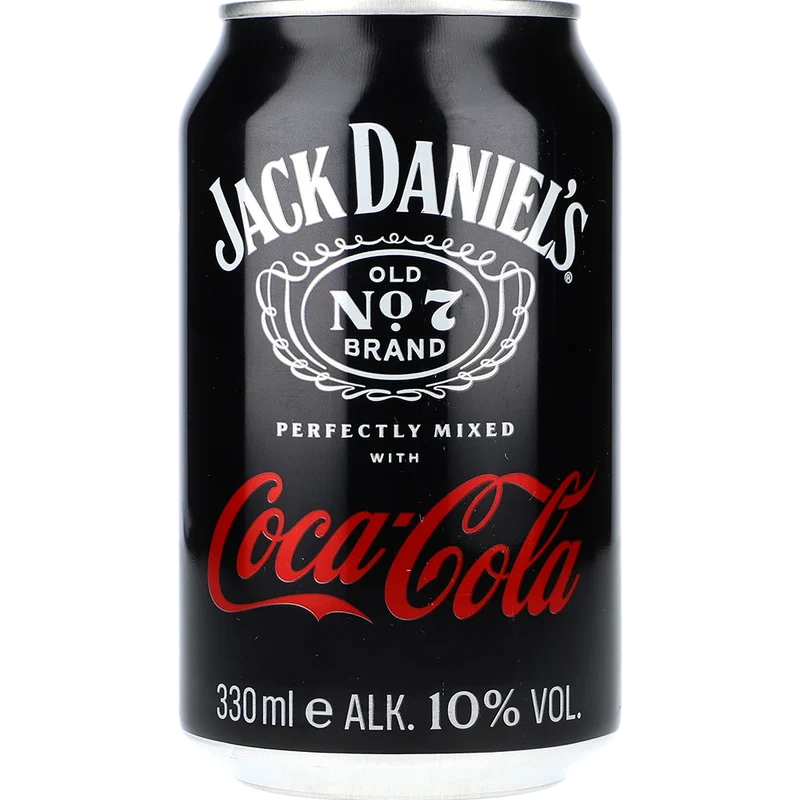 DPG Jack Daniel's & Cola 10% 0,33L DS
