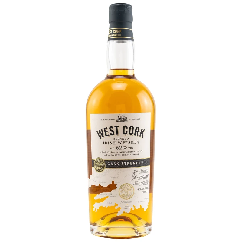 West Cork Cask Strength - Blended Irish Whiskey 62% 0,7L FL