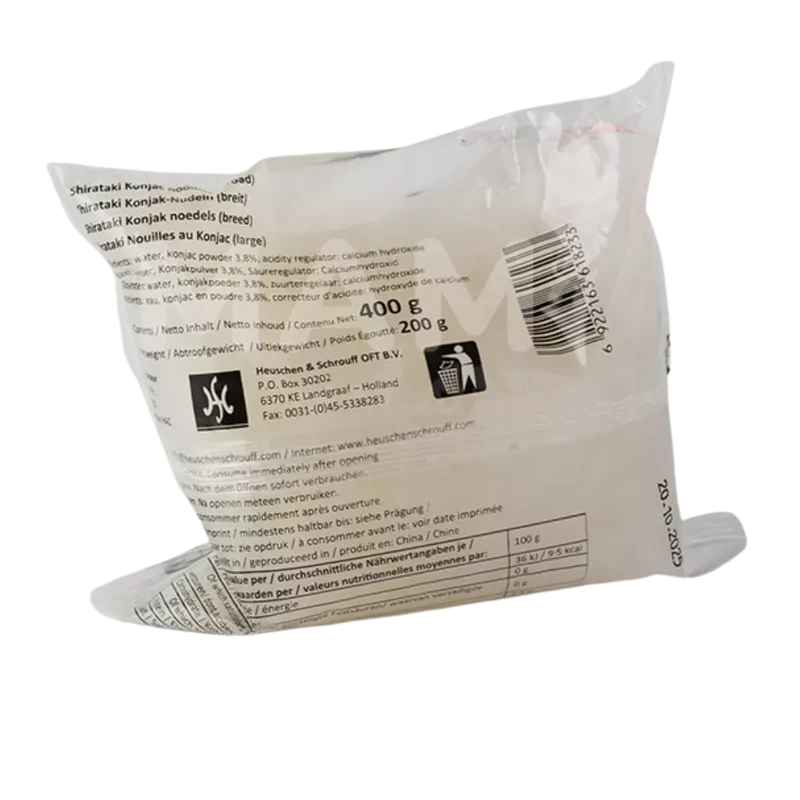 CITYAROMA Shirataki Udon Nudeln Breit 400G
