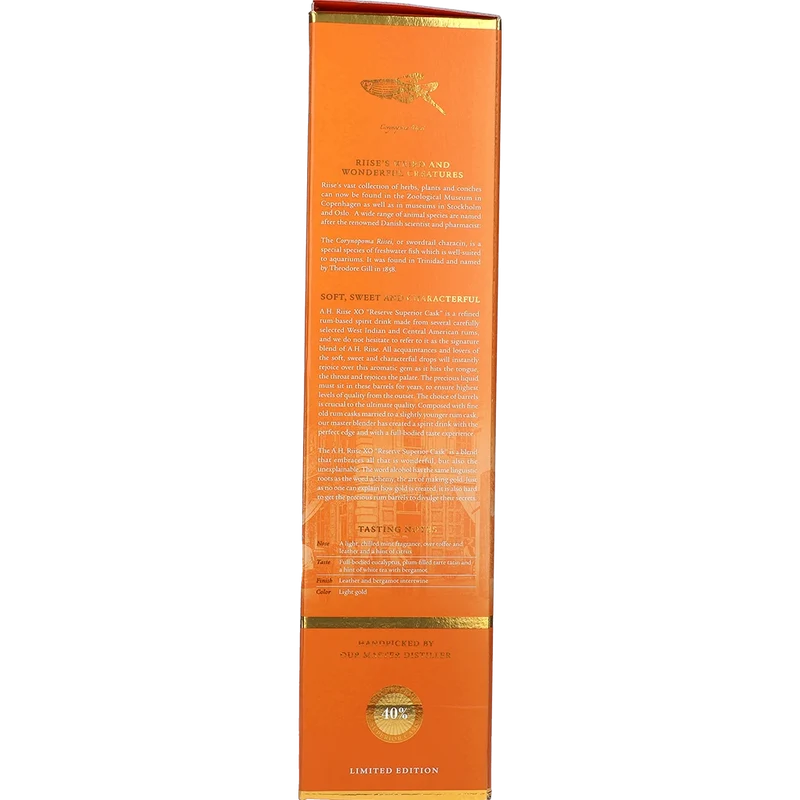 A.H. Riise XO Reserve Rum 40 % 0,7L FL