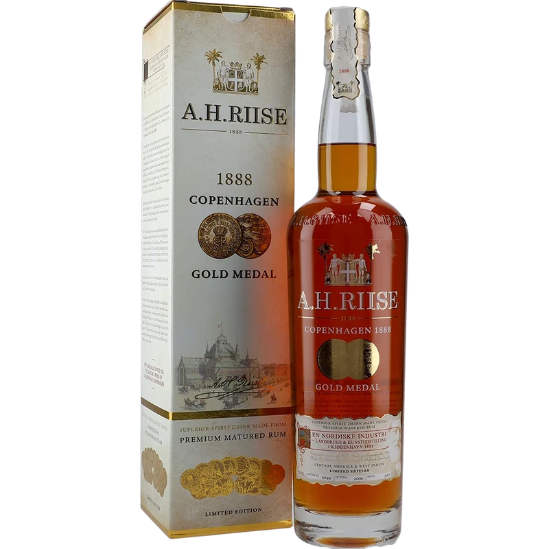 A.H. Riise 1888 Gold Medal Rum 40 % 0,7L FL
