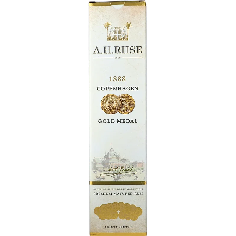 A.H. Riise 1888 Gold Medal Rum 40 % 0,7L FL