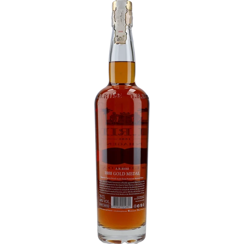 A.H. Riise 1888 Gold Medal Rum 40 % 0,7L FL
