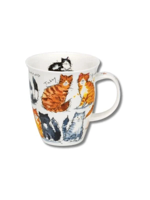 Dunoon Nevis Messy Cats Mug