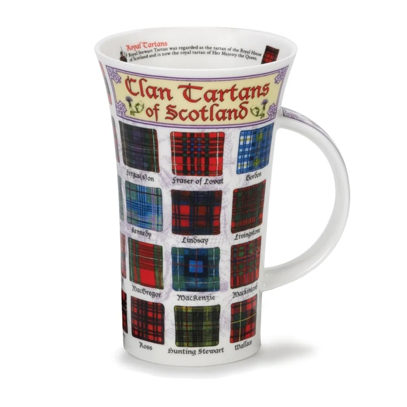 Dunoon Glencoe Clan Tartans of Scotland Mug
