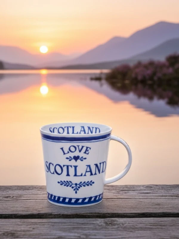 Dunoon Cair Love Scotland Mug
