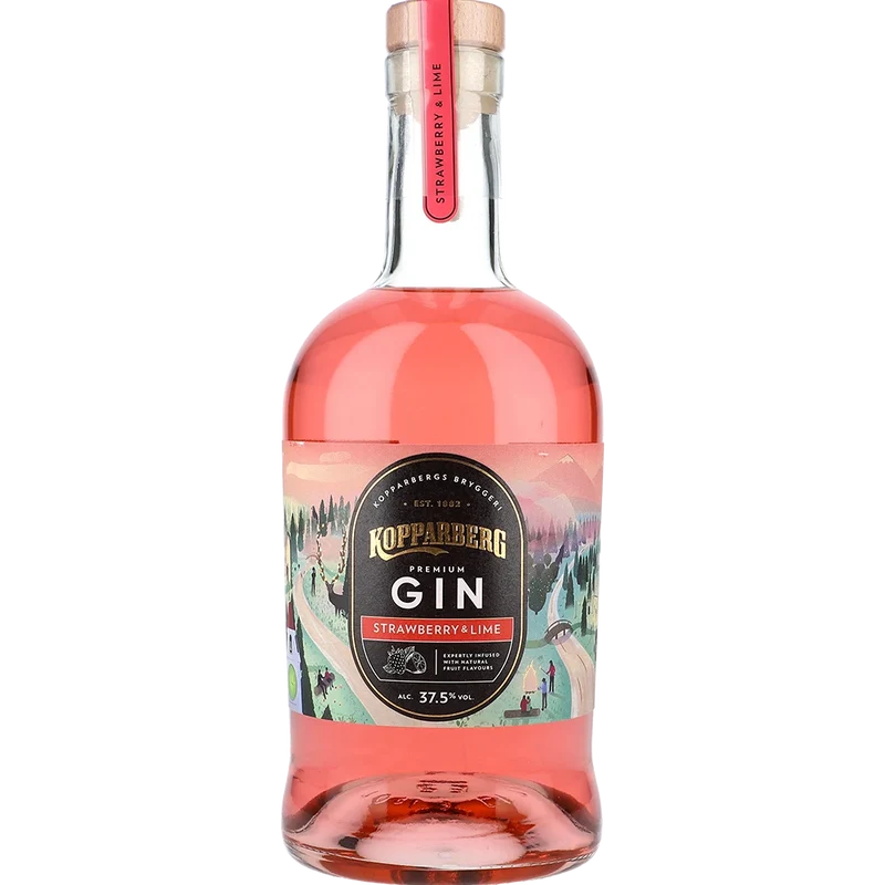 Kopparberg Gin Strawberry & Lime 37.5 % 0,7L FL