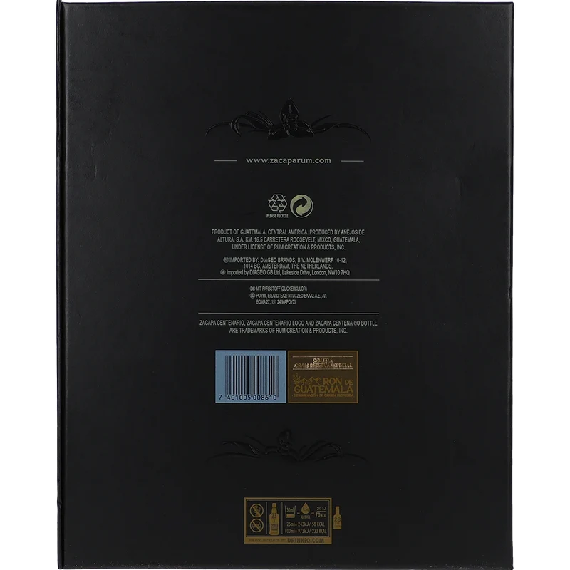 Ron Zacapa Solera Gran Reserva XO 40 % 0,7L FL