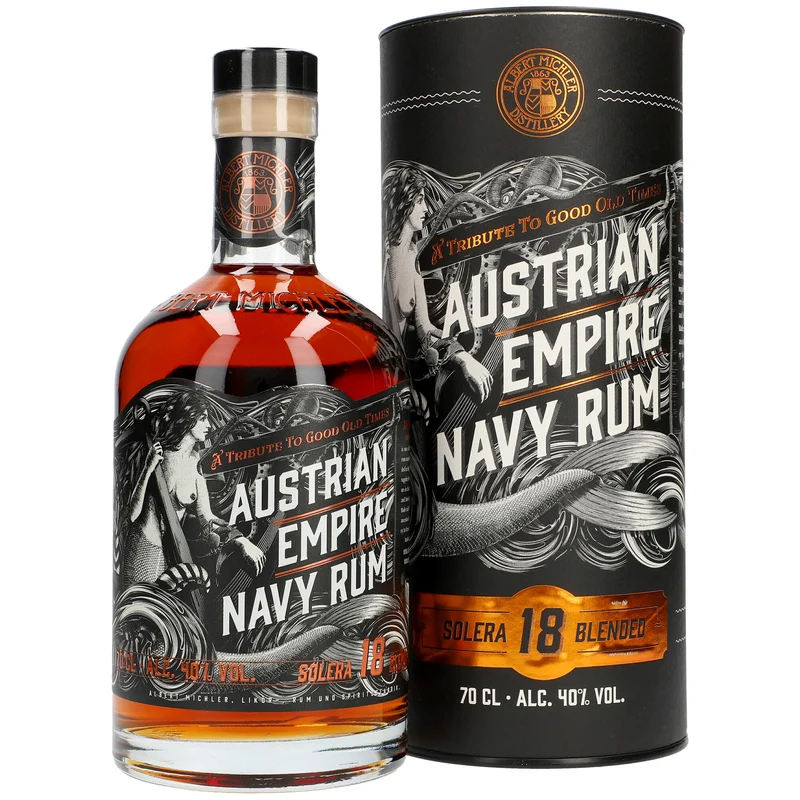 Austrian Empire Navy Rum Solera 18YO 40 % 0,7L FL