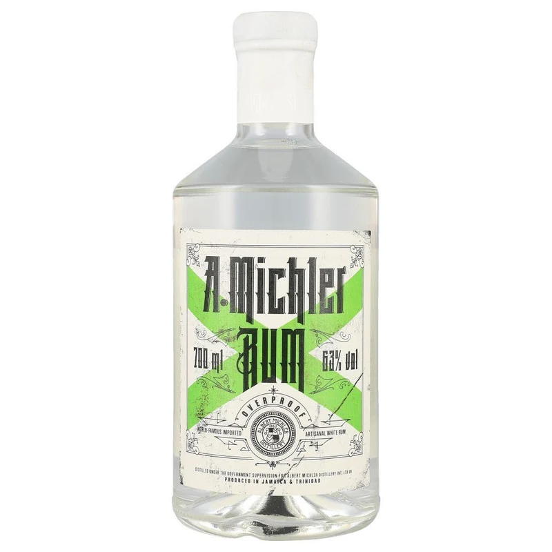 Michlers Overproof Artisanal White Rum 63% 0,7L FL